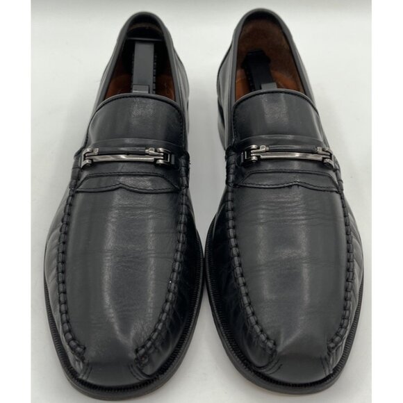 Allen Edmonds Larissa Black Leather Horsebit Loafers Mens Size 9.5D Dress Shoes